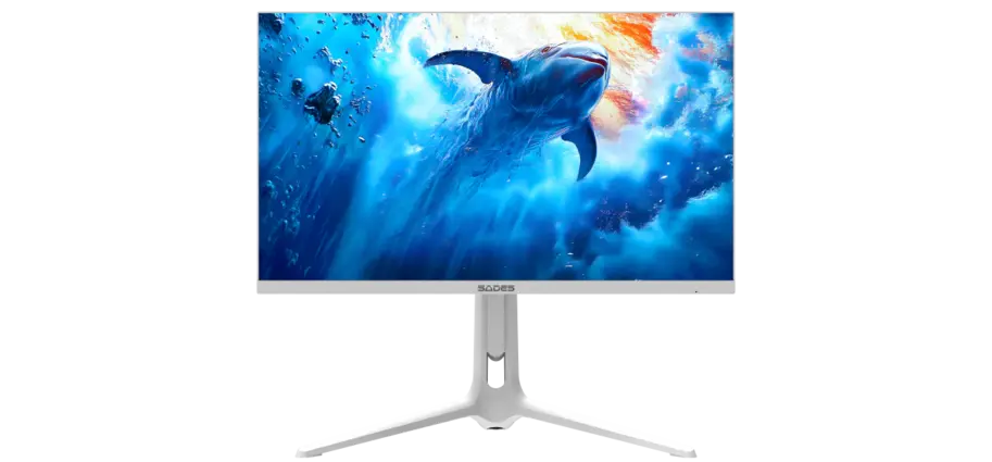 Sades RS-Dolphin SA-F01U27 UHD (4K) FHD 320Hz Flat Gaming Monitor - White