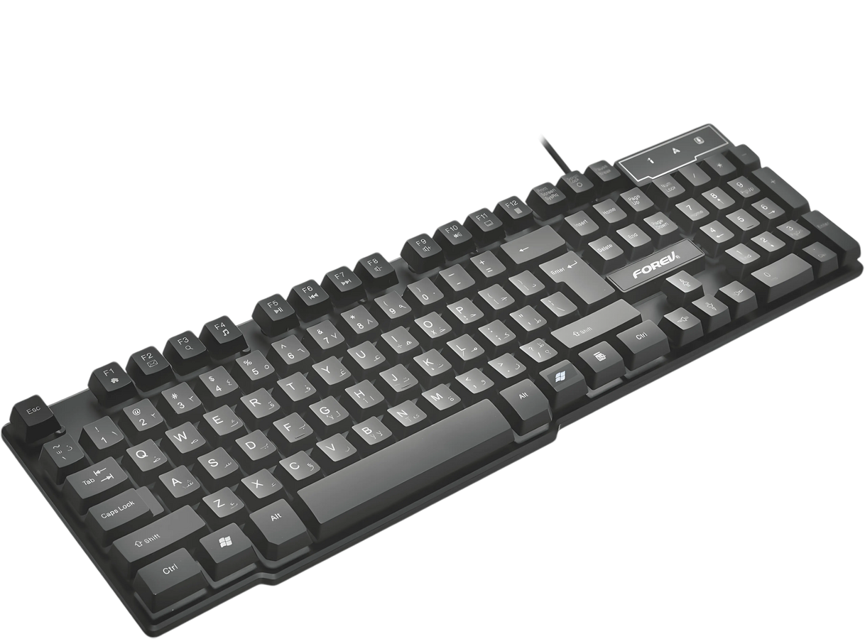 Keyboard Forev FV-Q1S with Rainbow Backlit LED Membrane – image 4