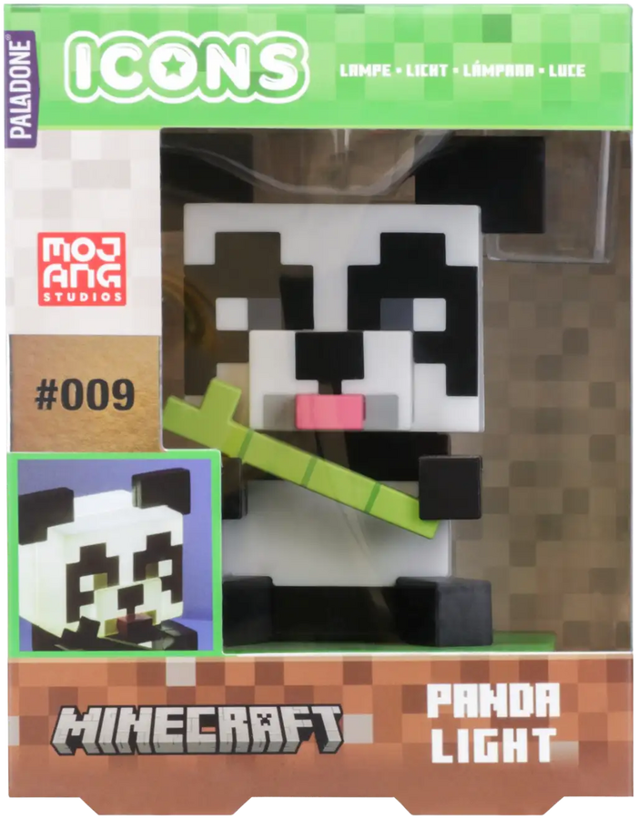 Paladone Minecraft Panda Icons Light – image 3