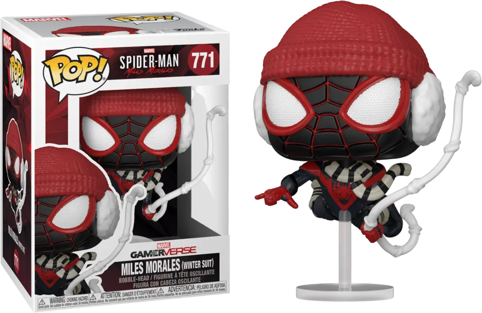 Funko Pop! Marvel - Spider-Man 2 - Miles Morales - Miles Winter  for sale in Egypt from Games2Egypt