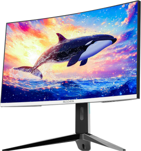 سادس KL-Whale SA-C01Q27W شاشة ألعاب منحنية 27 بوصة QHD 180Hz - ابيض  للبيع في مصر من خلال Games2Egypt