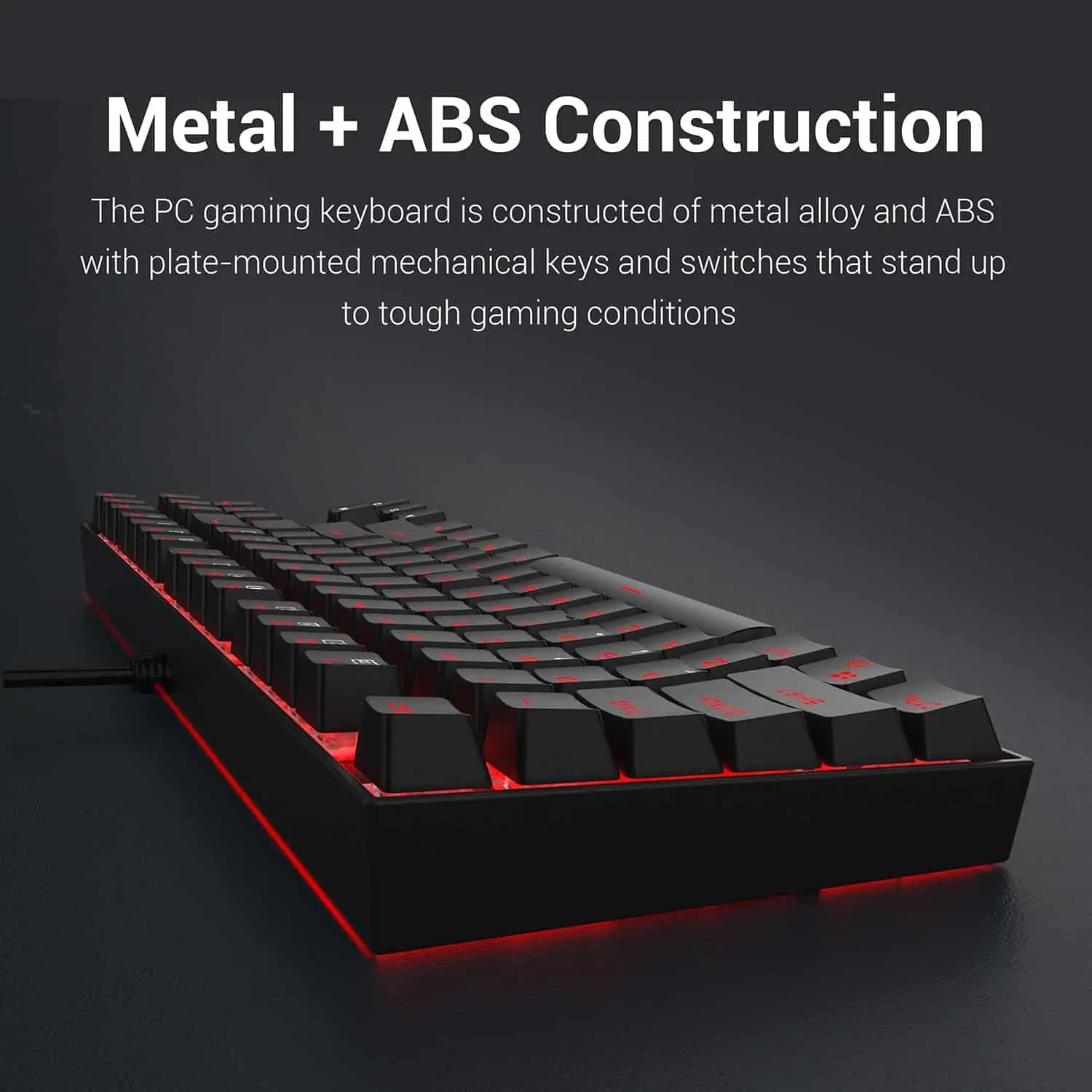Redragon K552 Kumara Mechanical Gaming Keyboard - Red Switches  for sale in Egypt from Games2Egypt