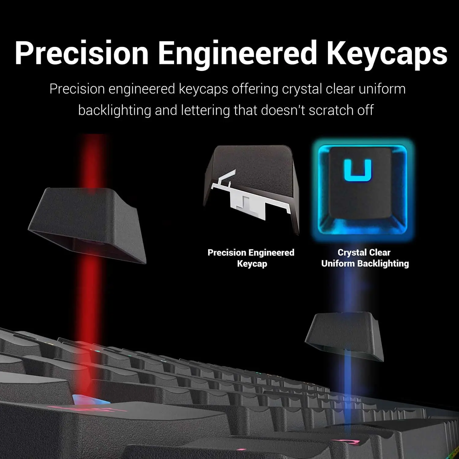 Redragon K552 Kumara Mechanical Gaming Keyboard - Red Switches  for sale in Egypt from Games2Egypt