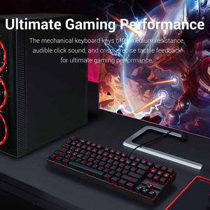 Redragon K552 Kumara Mechanical Gaming Keyboard - Red Switches  for sale in Egypt from Games2Egypt