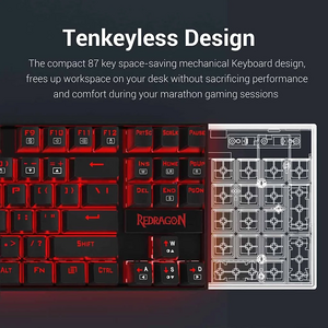 Redragon K552 Kumara Mechanical Gaming Keyboard - Red Switches  for sale in Egypt from Games2Egypt