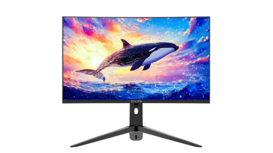 سادس KL-Whale SA-C01Q27B شاشة ألعاب منحنية 27 بوصة QHD 180Hz - أسود  للبيع في مصر من خلال Games2Egypt