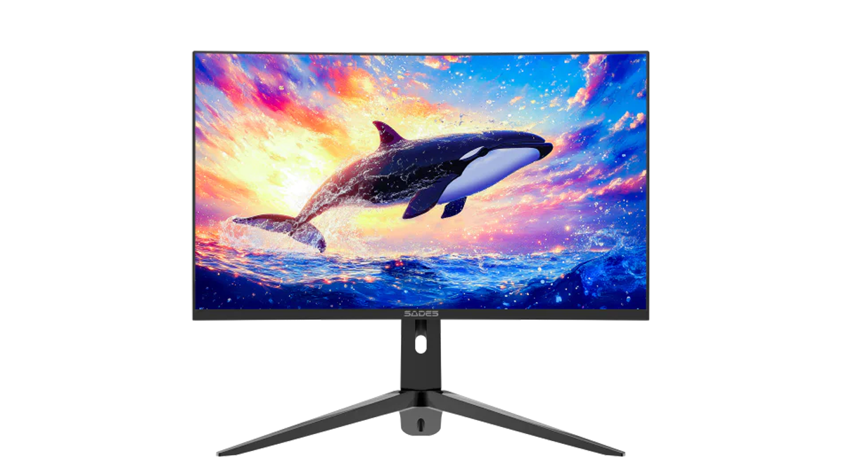 سادس KL-Whale SA-C01Q27B شاشة ألعاب منحنية 27 بوصة QHD 180Hz - أسود  للبيع في مصر من خلال Games2Egypt