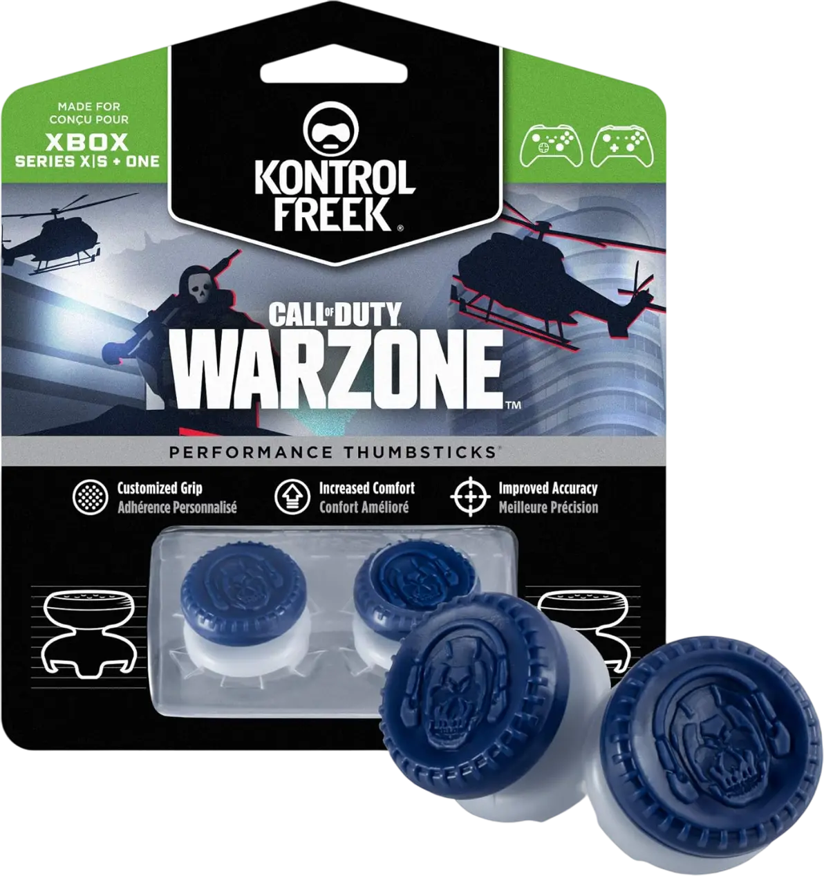 Kontrol Freek Call of Duty WARZONE Performance Thumbsticks - Blue  for sale in Egypt from Games2Egypt