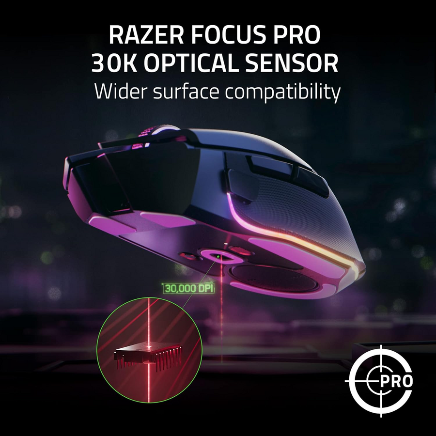 Razer Basilisk V3 Pro RGB wireless Gaming Mouse - Black – image 4