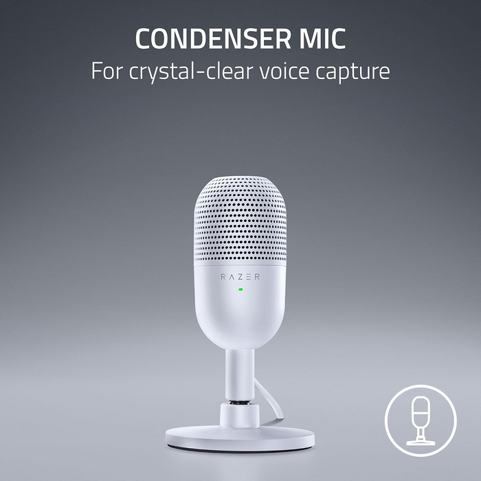 Razer Seiren V3 Mini Microphone - White  for sale in Egypt from Games2Egypt