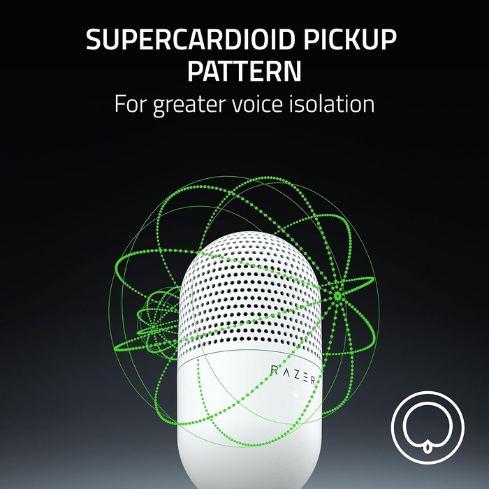 Razer Seiren V3 Mini Microphone - White  for sale in Egypt from Games2Egypt