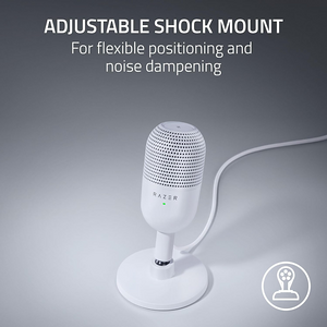 Razer Seiren V3 Mini Microphone - White  for sale in Egypt from Games2Egypt