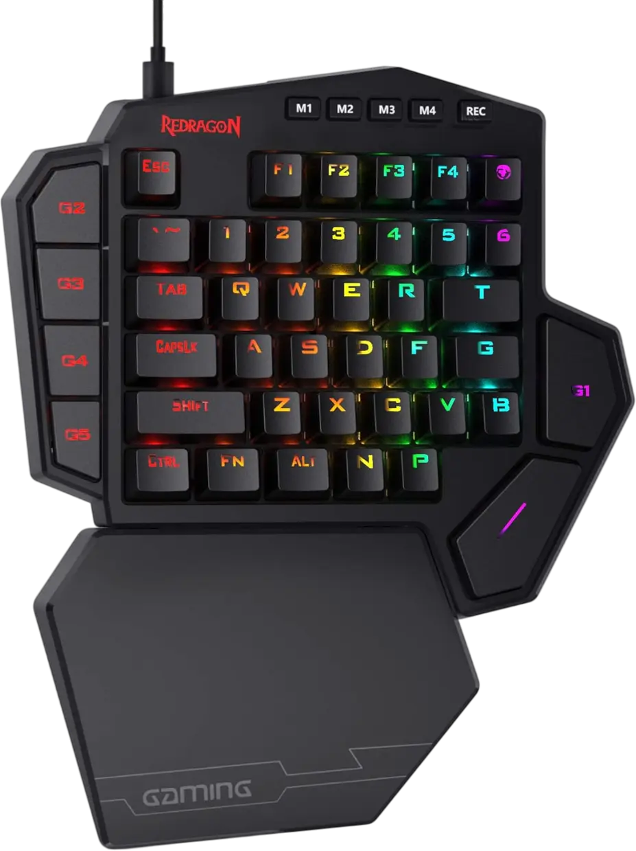 Redragon K585 DITI One-Handed  Mechanical Gaming Wired Keyboard  for sale in Egypt from Games2Egypt