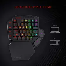 Redragon K585 DITI One-Handed  Mechanical Gaming Wired Keyboard  for sale in Egypt from Games2Egypt