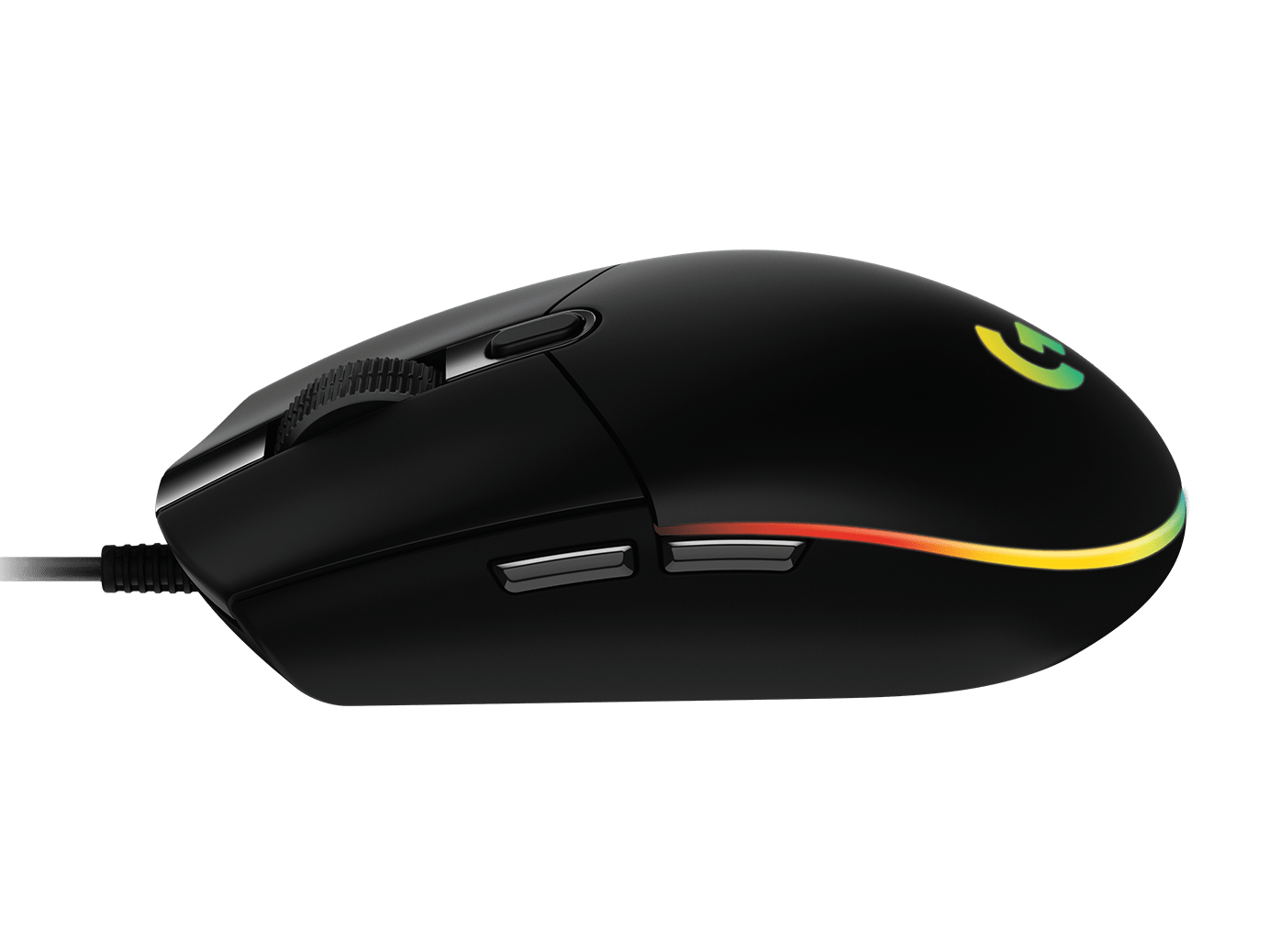 Buy Logitech G203 Lightsync Optical Wired Gaming Mouse RGB - Black ...