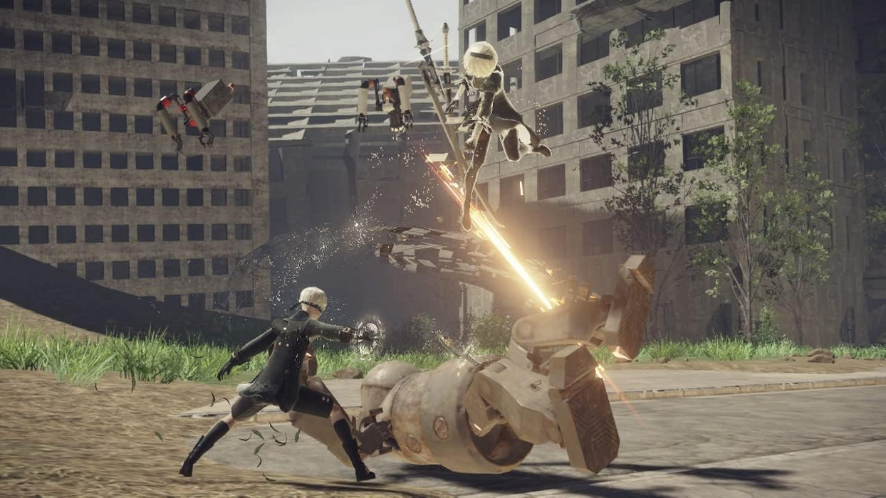 نير: أوتوماتا ذا إند أوف يورا إيديشن - نينتندو سويتش - مستعمل  للبيع في مصر من خلال Games2Egypt