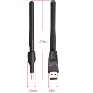 ايرلايف محول USB لاسلكي نانو N15A بسرعة 150 ميجابت في الثانية - أسود  للبيع في مصر من خلال Games2Egypt
