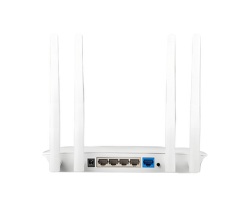 ايرلايف AC1205R راوتر لاسلكي ثنائي النطاق 4 منافذ  بسرعة 1200 ميجابت - أبيض  للبيع في مصر من خلال Games2Egypt