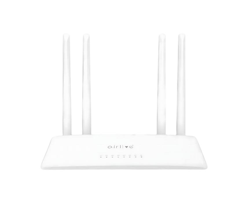 ايرلايف AC1205R راوتر لاسلكي ثنائي النطاق 4 منافذ  بسرعة 1200 ميجابت - أبيض  للبيع في مصر من خلال Games2Egypt