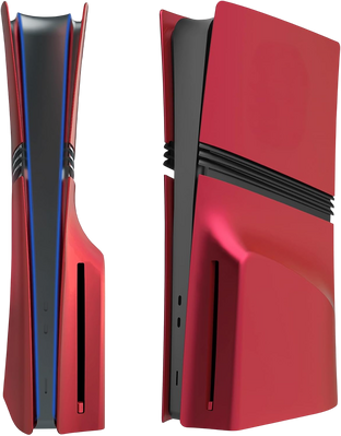 Replacement Plate Cover for PS5 Pro - Red