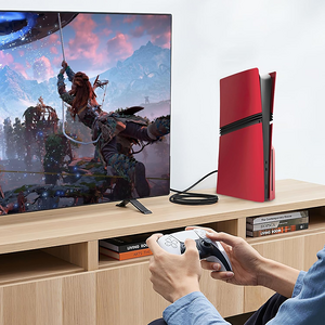 غطاء حماية صلب لجهاز بلايستيشن 5 برو - أحمر  للبيع في مصر من خلال Games2Egypt