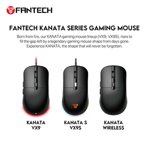ماوس جيمنج سلكي KANATA S VX9S أر جي بي من فانتيك - أسود  للبيع في مصر من خلال Games2Egypt