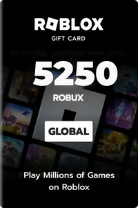 Roblox Card 5250 Robux Key Global