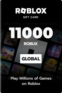 Roblox Card 11000 Robux Key Global