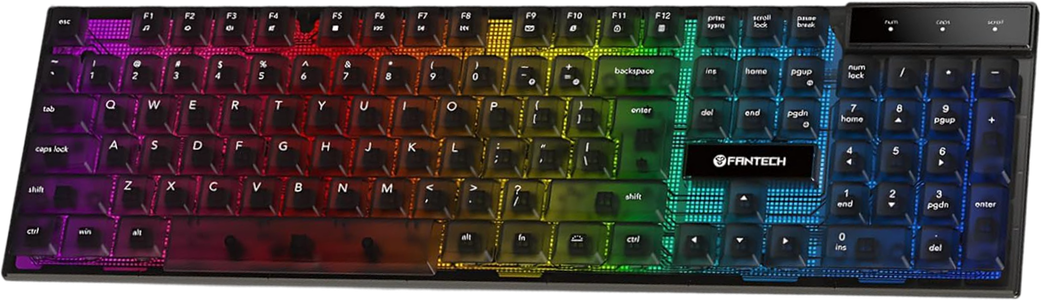 Fantech Membrane Shikari K515 Wired Gaming Keyboard - Black -  for sale in Egypt from Games2Egypt