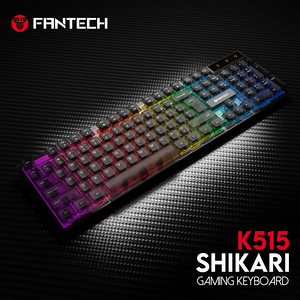 كيبورد جيمنج سلكية Membrane Shikari K515 من فانتيك - أسود  للبيع في مصر من خلال Games2Egypt
