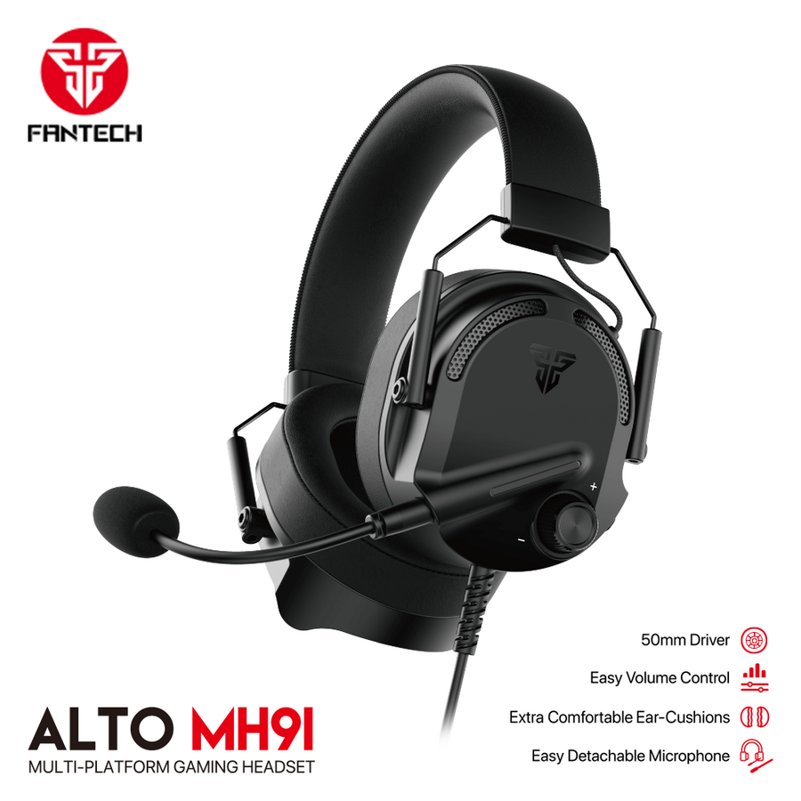 Fantech MH91 ALTO Wired Gaming Headset - Black – image 11