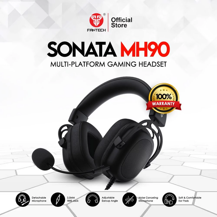 سماعة الألعاب السلكية MH90 SONATA من فانتيك - أسود  للبيع في مصر من خلال Games2Egypt