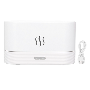 Humidifier and Diffuser ultrasonic dimmable Mini 180ml - White  for sale in Egypt from Games2Egypt