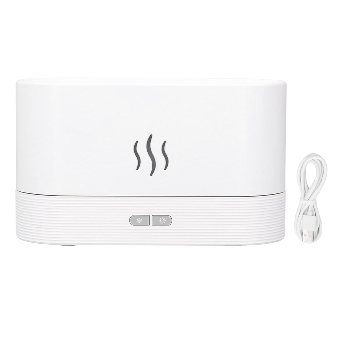 Humidifier and Diffuser ultrasonic dimmable Mini 180ml - White  for sale in Egypt from Games2Egypt