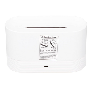 Humidifier and Diffuser ultrasonic dimmable Mini 180ml - White  for sale in Egypt from Games2Egypt
