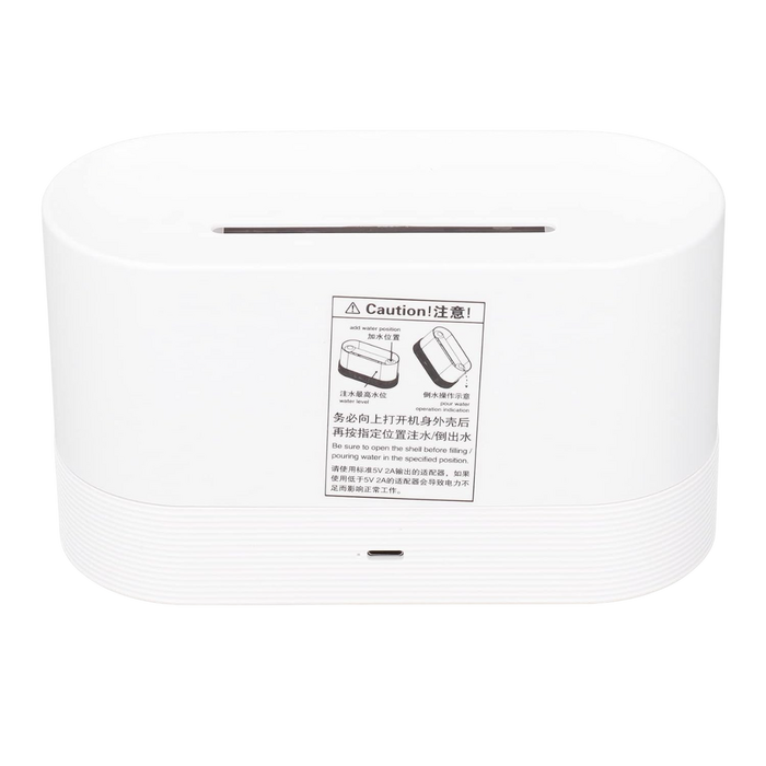 Humidifier and Diffuser ultrasonic dimmable Mini 180ml - White  for sale in Egypt from Games2Egypt