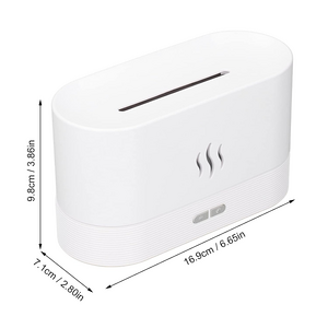 Humidifier and Diffuser ultrasonic dimmable Mini 180ml - White  for sale in Egypt from Games2Egypt