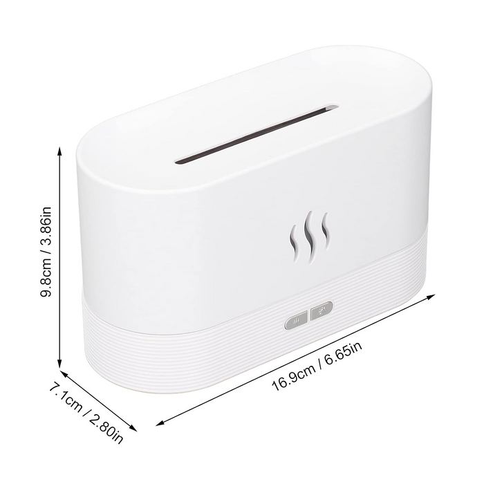 Humidifier and Diffuser ultrasonic dimmable Mini 180ml - White  for sale in Egypt from Games2Egypt