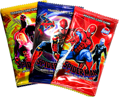 Spider-Man Marvel Trading Card - Random Pack - 8 Cards