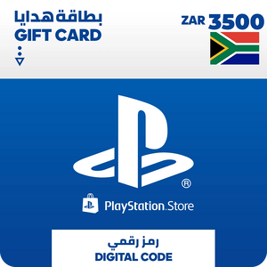 بطاقة شحن بلايستيشن ستور 3500 راند (جنوب أفريقيا)
