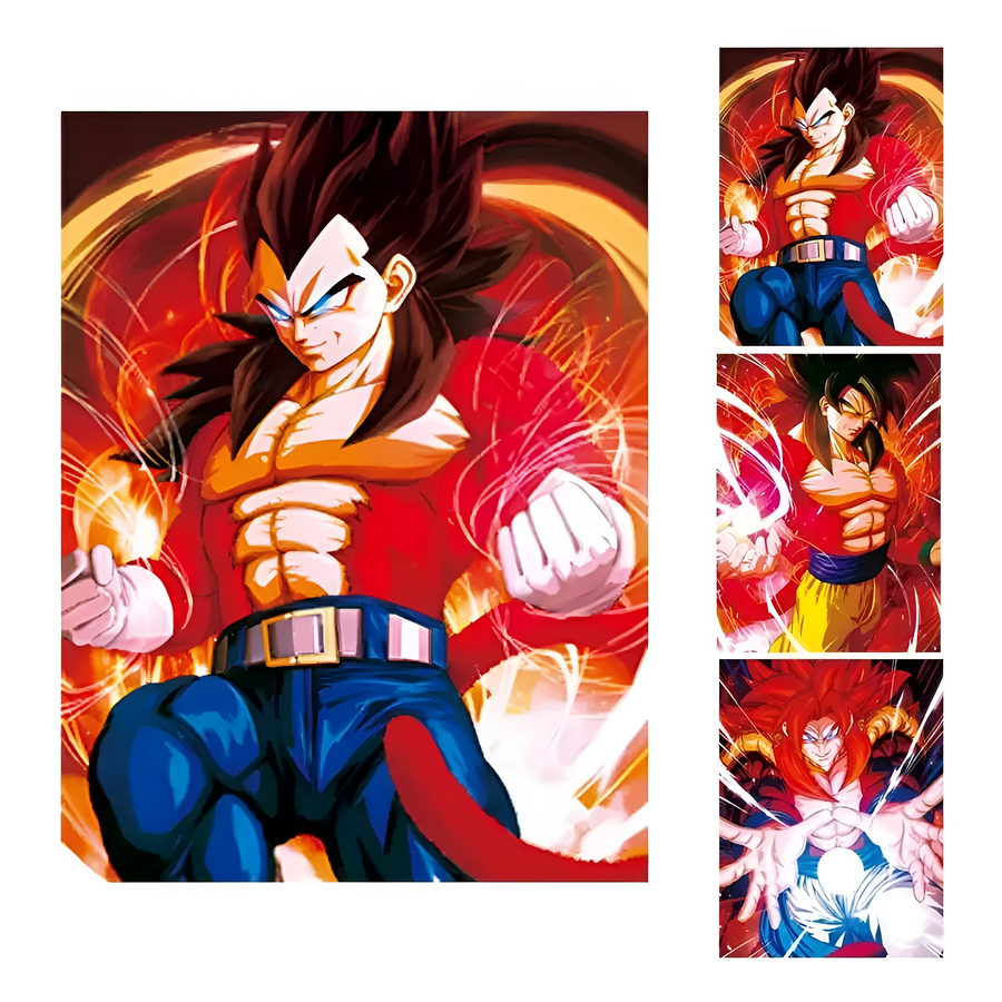 Dragon Ball Z Goku And Vegeta Anime 3D Poster  – image 5