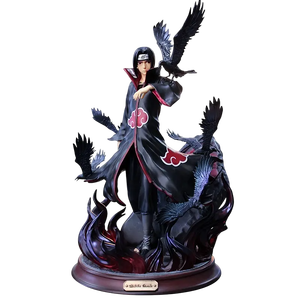 Naruto – Itachi Uchiha Akatsuki Cloak with Crows – Figure -  for sale in Egypt from Games2Egypt