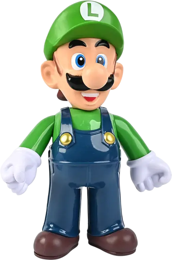 MARIO BROTHERS Luigi With Light & Sound - Action Figure
