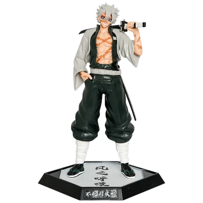 Demon Slayer Sanemi Shinazugawa the Fierce and Relentless Wind Hashira – Figure