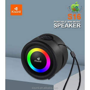 Kisonli S16 Mini Portable 360° RGB Stereo Speaker   for sale in Egypt from Games2Egypt