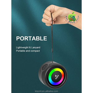 Kisonli S16 Mini Portable 360° RGB Stereo Speaker   for sale in Egypt from Games2Egypt
