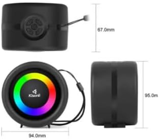 Kisonli S16 Mini Portable 360° RGB Stereo Speaker   for sale in Egypt from Games2Egypt