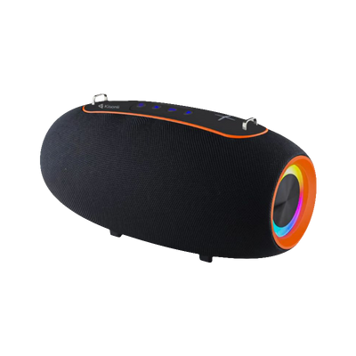 Kisonli K8 RGB Music Speaker black / orange