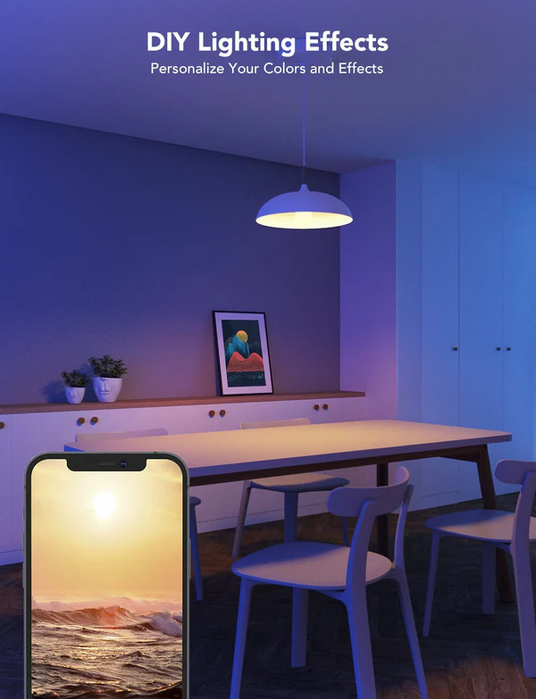 إضاءة بمصابيح RGB LED خلفية بتحكم عن بعد من جوفي  1200LM  للبيع في مصر من خلال Games2Egypt