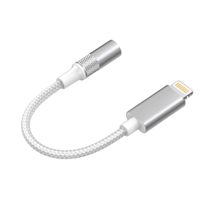 LDNIO LS-Y80i Lightning TO 3.5MM Audio Jack Adapter - white  for sale in Egypt from Games2Egypt